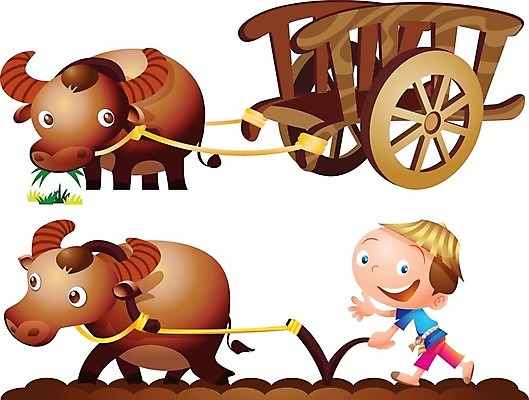 EPS 해외이미지 행복 일러스트 모션 소년 파란색 걷기 카트 농부 만화 고립 땅바닥 찰과상 파종 해외202004 해외일러스트 직업 남자 감정 어린이 컬러 바닥 농사 상처 파일형식 벡터 이미지허브