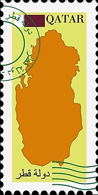 EPS 해외이미지 디자인 배너 종이 지도 인터넷 일러스트 추상 미술 사무실 깃발 편지 카타르 우표 해외202004 해외일러스트 무늬 비즈니스 중동 문화예술 파일형식 벡터 이미지허브