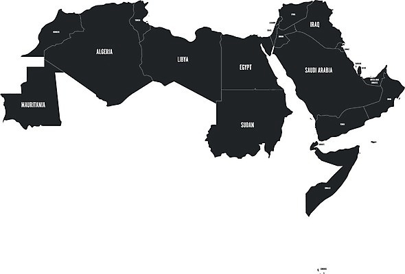 EPS 해외이미지 아시아 지도 일러스트 중동 아프리카 이집트 세계 검은색 회색 아라비아 북쪽 카타르 모로코 사우디아라비아 아랍에미리트 고립 바레인 시리아 아랍어 알제리 예멘 요르단 이라크 지리 쿠웨이트 튀니지 팔레스타인 해외202004 해외일러스트 나라 컬러 방향 파일형식 벡터 이미지허브