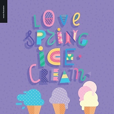 EPS 해외이미지 열매 백그라운드 패턴 일러스트 텍스트 아이스크림 사랑 타이포그라피 사람없음 컵 단어 축하 와플 레터링 해외202004 해외일러스트 식물 문자 식기 감정 컨셉 무늬 디저트 파일형식 벡터 음식 이미지허브