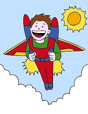 EPS 해외이미지 손 남자 어린이 여행 백그라운드 일러스트 소년 우주 로켓 비행 승차 만화 제트기 팩 글라이더 해외202004 해외일러스트 모션 비행기 사람 신체부위 화장품 파일형식 벡터 이미지허브