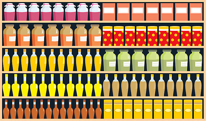 EPS 해외이미지 잡화 음료 음식 백그라운드 컨셉 일러스트 선반 실내 종류 내부 가로 상자 세일 상점 식사 장비 시장 선택 구매 상품 먹기 가득함 고객 검색 상업 모음 소매 짐싸기 슈퍼마켓 마케팅 줄서기 해외202004 해외일러스트 가구 모션 쇼핑 파일형식 벡터 이미지허브