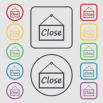 EPS 해외이미지 디자인 배너 백그라운드 일러스트 비즈니스 라벨 문 상점 정보 오픈 시장 사인 싱글 소매 고립 미안 해외202004 해외일러스트 프레임 사죄 파일형식 벡터 이미지허브