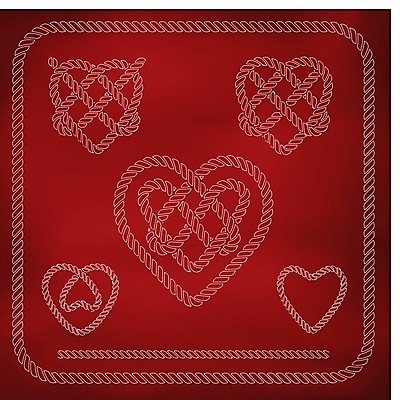 EPS 해외이미지 모양 디자인 선 밧줄 줄 바다 결혼 백그라운드 패턴 일러스트 결혼식 넥타이 프레임 함께함 항해 사랑 그래픽 빨간색 세트 힘 장비 흰색 하트 고리 실 클래식 코드 묶기 삼베 심볼 오브젝트 사인 활 매듭 선원 엘리먼트 엮은 해외202004 해외일러스트 잡화 감정 컬러 컨셉 무늬 배_교통 모션 이벤트 파일형식 벡터 천_직물 이미지허브