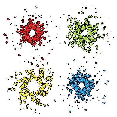 EPS 해외이미지 백그라운드 일러스트 추상 빨간색 초록색 파란색 노란색 축하 신용카드 해외202004 해외일러스트 컬러 컨셉 무늬 금융 파일형식 벡터 이미지허브