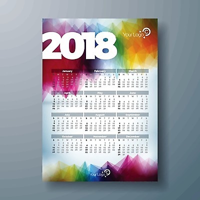 EPS 해외이미지 템플릿 디자인 계절 백그라운드 일러스트 비즈니스 탁자 새로움 새해 이벤트 그래픽 사무실 숫자 노란색 다이어리 달력 흰색 시간 일주일 날짜 12월 4월 6월 9월 11월 5월 연도 심플 페이지 일요일 1월 8월 10월 7월 2월 월 2018년 월요일 목업 해외202004 해외일러스트 문자 컬러 가구 컨셉 사무용품 요일 파일형식 벡터 이미지허브