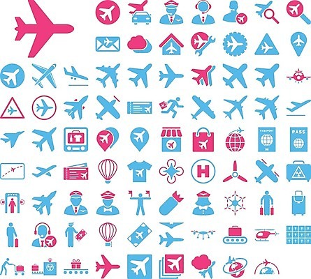 EPS 해외이미지 클립아트 일러스트 비행기 공항 도착 항공 출발 제트기 고립 상형문자 착륙 폭격기 해외202004 해외일러스트 문자 무기 컨셉 항공교통 교통시설 대중교통 파일형식 벡터 교통수단 교통 시설 이미지허브