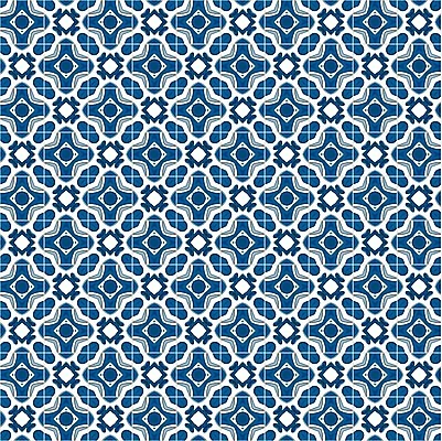 EPS 해외이미지 전통 디자인 패턴 일러스트 벽지 추상 장식 파란색 흰색 포르투갈 타일 묘사 정사각형 모자이크 스페인어 아라베스크 엘리먼트 튀니지 해외202004 해외일러스트 도형 유럽 컬러 무늬 아프리카 파일형식 벡터 이미지허브