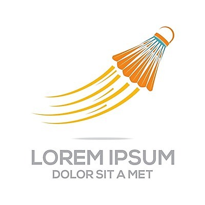 EPS 해외이미지 일러스트 비즈니스 사람없음 셔틀콕 심볼 배드민턴 브랜딩 해외202004 해외일러스트 스포츠용품 구기 파일형식 벡터 이미지허브