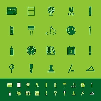 EPS 해외이미지 학생 디자인 종이 시계 일러스트 비즈니스 졸업 자 그래픽 세트 글로벌 연필 펜 페인트 달력 신용카드 수집 심볼 오브젝트 지우개 폴더 공지사항 엘리먼트 해외202004 해외일러스트 교육 문구용품 학용품 금융 필기구 파일 파일형식 벡터 이미지허브