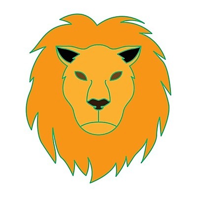 EPS 해외이미지 일러스트 별자리 플랫 사자 만화 사인 심플 점성술 사자자리 월 해외202004 해외일러스트 포유류 날짜 파일형식 벡터 이미지허브