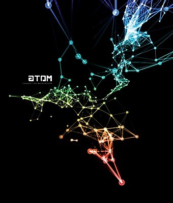 EPS 해외이미지 디자인 선 백그라운드 일러스트 추상 사람없음 그래픽 컬러풀 글로벌 3D 디지털 점 입자 해외202004 해외일러스트 컬러 무늬 디지털합성 파일형식 벡터 이미지허브