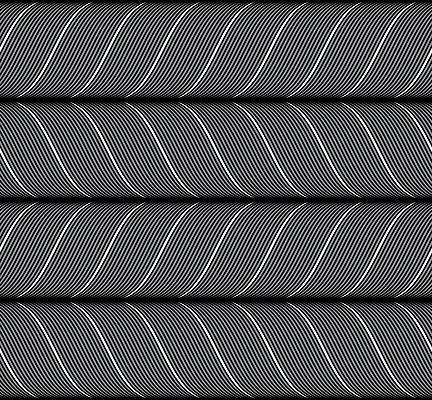 EPS 해외이미지 모양 디자인 리본 선 백그라운드 패턴 일러스트 벽지 추상 흑백 3D 경작 줄무늬 회색 흰색 고리 구부린 타일 질감 심플 모자이크 겹침 층 현실 해외202004 해외일러스트 컬러 무늬 모션 촬영기법 농사 디지털합성 파일형식 벡터 이미지허브