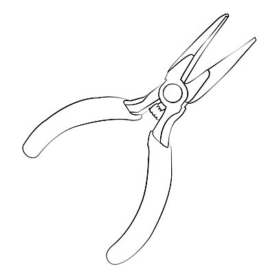 EPS 해외이미지 디자인 실루엣 일러스트 파란색 세트 금속 장비 흰색 기구 도구 공구 스패너 업무 수리 망치 사인 클립 펜치 고립 철강 해외202004 해외일러스트 컬러 재질 촬영기법 작업 파일형식 벡터 이미지허브