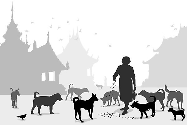 EPS 해외이미지 동물 실루엣 종교 불교 일러스트 반려동물 도움 사찰 그룹 개 강아지 자르기 버리기 방콕 장면 팩 잡종 송곳니 돌봄 수유 해외202004 해외일러스트 컨셉 포유류 종교건축 모션 태국 촬영기법 화장품 치아 파일형식 벡터 건축 아시아 뷰티 소화기관 나라 장기 신체 이미지허브
