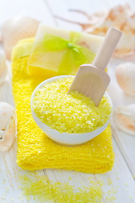 포토 JPG 해외이미지 리본 사람없음 수건 노란색 스파 조개껍데기 아로마 스파용품 비누 아로마테라피 스쿱 해외202004 해외포토 컬러 조개 위생용품 오브젝트 테라피 파일형식 이미지허브