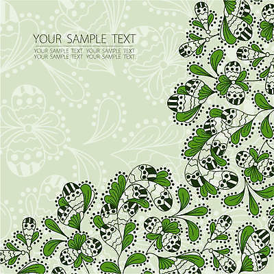 EPS 해외이미지 꽃 선 백그라운드 꽃무늬 일러스트 텍스트 프레임 사람없음 엘리먼트 해외202004 해외일러스트 식물 무늬 파일형식 벡터 이미지허브