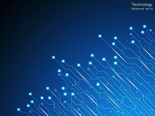 EPS 해외이미지 디자인 컨셉 일러스트 추상 미래 사람없음 그래픽 파란색 디지털 회로판 해외202004 해외일러스트 컬러 무늬 파일형식 벡터 이미지허브