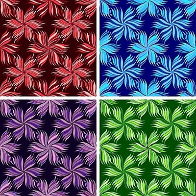 EPS 해외이미지 모양 디자인 꽃 리본 조각 백그라운드 패턴 일러스트 추상 미술 장식 빨간색 초록색 파란색 세트 디지털 보라색 줄무늬 수확 악단 4 플랫 그늘 타일 싱글 그림 서식 복고 심플 대칭 엘리먼트 해외202004 해외일러스트 식물 음악 컬러 무늬 농업 문화예술 숫자 파일형식 벡터 이미지허브