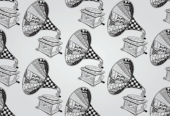 EPS 해외이미지 손 음악 백그라운드 패턴 일러스트 넥타이 프레임 장식 스마트폰 핸드폰 견본 검은색 카페 수확 레코드 코드 타일 메뉴 그림 질감 복고 손그림 축음기 턴테이블 옛날 스타일 해외202004 해외일러스트 잡화 컬러 음향기기 무늬 농업 문화예술 신체부위 전자제품 스마트기기 상점 골동품 음반 파일형식 벡터 이미지허브