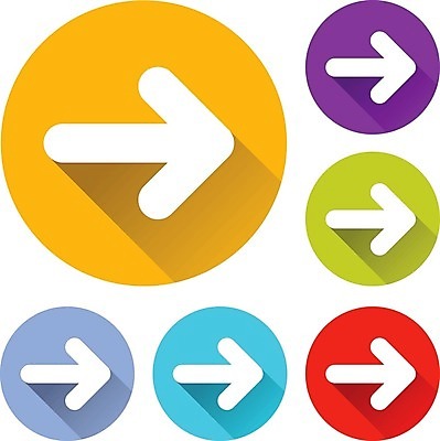 EPS 해외이미지 디자인 오렌지 일러스트 화살 빨간색 초록색 파란색 웹 플랫 사인 심플 다음 웹디자인 해외202004 해외일러스트 컬러 인터넷 과일 파일형식 벡터 이미지허브