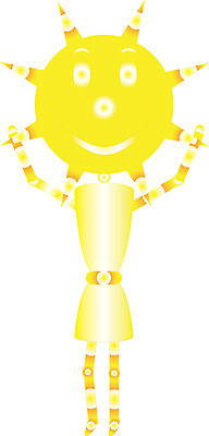 EPS 해외이미지 여자 행복 일러스트 미술 빛 태양 노란색 점프 흰색 자신감 원형 입 그림 고립 해외202004 해외일러스트 자연요소 도형 감정 컬러 모션 문화예술 사람 신체부위 파일형식 벡터 이미지허브