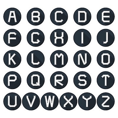 EPS 해외이미지 클립아트 디자인 알파벳 영어 교육 일러스트 그림자 책 세트 숫자 웹 수확 못 편지 복고 대각선 건너기 옛날 스타일 레터헤드 해외202004 해외일러스트 문자 선 농업 인터넷 모션 공구 파일형식 벡터 이미지허브