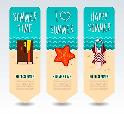 EPS 해외이미지 배너 수영복 세로배너 일러스트 불가사리 해변 사람없음 하트 탈의실 민트색 베이지색 배너세트 해외202004 해외일러스트 모양 옷 바다 컬러 극피동물 세로 세트 파일형식 벡터 이미지허브