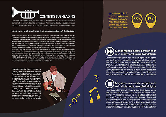 템플릿 편집 표지디자인 북디자인 남자 내지 문화 예술 악기 음악 백그라운드 연주 북커버 음표 문화예술 한명 사람 앉기 팜플렛 성인 연주자 기타 퍼센트 트럼펫 기타리스트 남자만 남자한명만 성인남자만 성인만 이미지템플릿 AI파일 1 기호 모션 현악기 음악가 특수기호 금관악기 파일형식 벡터