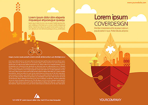 나무 식물 템플릿 편집 표지디자인 북디자인 계절 여행 백그라운드 단풍 북커버 나뭇잎 산 팜플렛 사람없음 라이프 자전거 가을 이미지템플릿 AI파일 잎 생활 바이크 파일형식 벡터