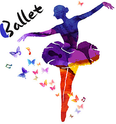 손글씨 여자 문화 예술 포즈 일러스트 캘리그라피 붓터치 문화예술 한명 사람 컬러풀 춤 발레 발레리나 여자만 여자한명만 국내일러스트 AI파일 1 컬러 파일형식 벡터