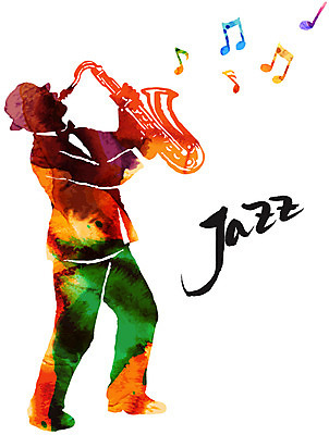 손글씨 영어 남자 문화 예술 음악 연주 일러스트 캘리그라피 붓터치 문화예술 한명 사람 컬러풀 색소폰 남자만 남자한명만 국내일러스트 AI파일 문자 1 컬러 목관악기 파일형식 벡터