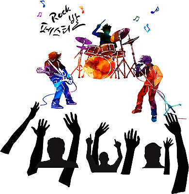 손 손글씨 남자 실루엣 문화 예술 일러스트 캘리그라피 붓터치 문화예술 사람 여러명 컬러풀 공연 기타 밴드 드럼 보컬 남자만 국내일러스트 AI파일 음악 컬러 다수 현악기 타악기 촬영기법 이벤트 신체부위 파일형식 벡터