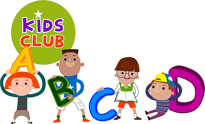 알파벳 영어 여자 어린이교육 교육 남자 어린이 일러스트 함께함 사람 여러명 기쁨 즐거움 클럽 어린이만 국내일러스트 AI파일 문자 감정 다수 컨셉 파일형식 벡터