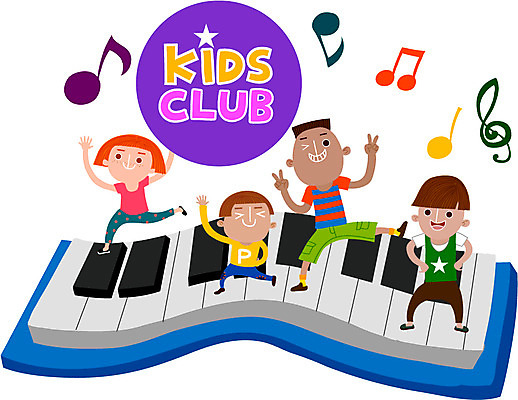 기호 여자 어린이교육 교육 남자 어린이 악기 음악 음표 일러스트 함께함 사람 여러명 기쁨 건반 피아노 건반악기 즐거움 클럽 어린이만 국내일러스트 AI파일 문자 감정 다수 컨셉 문화예술 파일형식 벡터