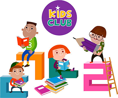 여자 어린이교육 교육 남자 어린이 일러스트 사다리 함께함 사람 여러명 한글 책 독서 연필 기쁨 즐거움 클럽 자음 어린이만 국내일러스트 AI파일 문자 감정 다수 컨셉 학용품 필기구 도구 파일형식 벡터