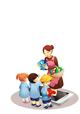 PSD 라이프스타일 알파벳 영어 여자 교육 남자 일러스트 정보기술 스마트라이프 사람 여러명 스마트폰 교사 유치원 스마트 편리함 국내일러스트 직업 문자 다수 컨셉 기술 생활 핸드폰 스마트기기 파일형식