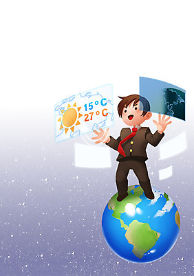 PSD 라이프스타일 남자 지구 일러스트 비즈니스 정보기술 스마트라이프 한명 사람 정보 비즈니스맨 스마트 편리함 남자만 남자한명만 국내일러스트 1 컨셉 기술 생활 직장인 파일형식