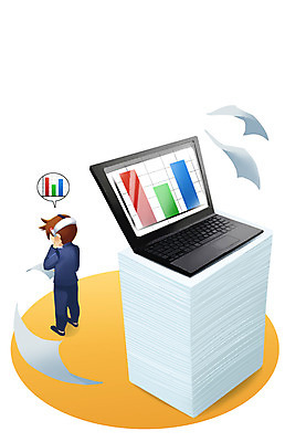 PSD 라이프스타일 남자 일러스트 비즈니스 정보기술 스마트라이프 한명 사람 노트북 스마트기기 정보 업무 비즈니스맨 스마트 정리 편리함 남자만 남자한명만 국내일러스트 1 컨셉 기술 생활 전자제품 작업 직장인 파일형식