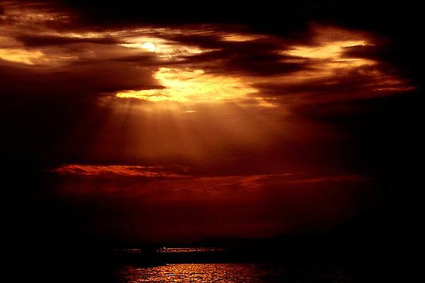 포토 JPG 구름 바다 하늘 사람없음 야외 노을 야간 국내포토 자연요소 파일형식