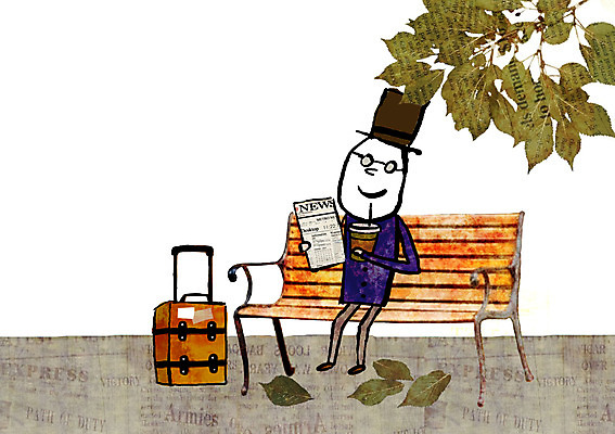 PSD 편집이미지 라이프스타일 남자 커피 여행 벤치 포토일러 티타임 한명 사람 신문 합성 테이크아웃 남자만 남자한명만 이미지편집 1 음료 의자 휴식 생활 간행물 뉴스 파일형식