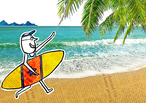 PSD 편집이미지 라이프스타일 남자 바다 포토일러 한명 사람 해변 서핑보드 보드 합성 남자만 남자한명만 이미지편집 1 스포츠 생활 보드_스포츠 파일형식