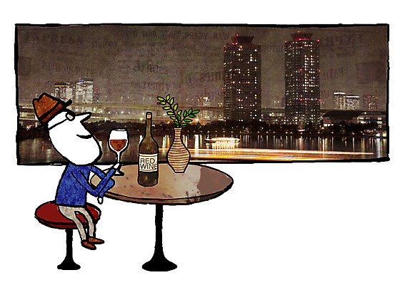 PSD 편집이미지 라이프스타일 남자 야경 와인잔 탁자 포토일러 주류 한명 들기 사람 와인 합성 남자만 남자한명만 이미지편집 1 음료 가구 술잔 모션 생활 야간 파일형식 풍경_경치