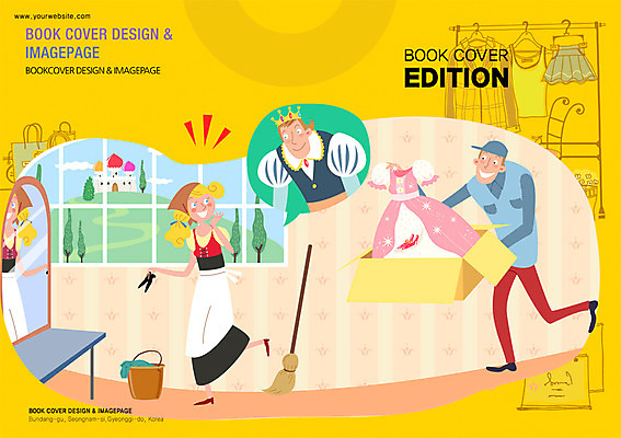 PSD 템플릿 편집 표지디자인 북디자인 드레스 여자 표지 남자 구두 백그라운드 북커버 창문 사람 성인 세명 상자 바구니 성 배달원 빗자루 배송 택배 화장대 신데렐라 왕자 성인만 이미지템플릿 직업 건축물 옷 가구 신발 동화 운송업 청소도구 공주님 파일형식