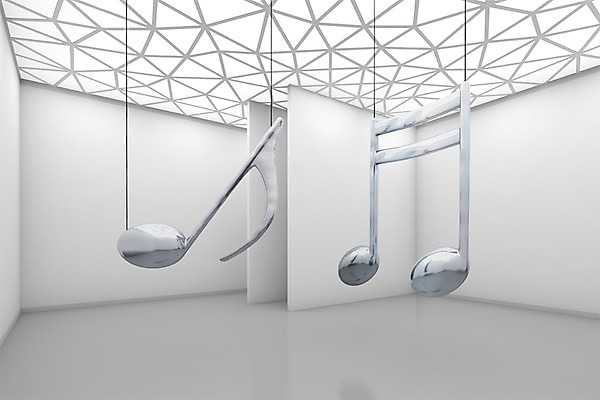 PSD 편집이미지 백그라운드 무늬 패턴 음표 사람없음 그래픽 인테리어 3D소스 3D 공간 편집3D 기호 디자인 음악 디지털합성 파일형식