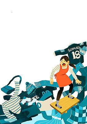 PSD 옷 여자 일러스트 도마 한명 사람 일상 앞치마 자유 빨래 탈출 주부 일상탈출 빨랫감 여자만 여자한명만 국내일러스트 1 컨셉 가사 주방용품 라이프 파일형식