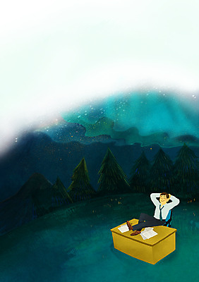 PSD 나무 남자 일러스트 비즈니스 밤하늘 휴식 한명 사람 일상 자유 비즈니스맨 숲 탈출 책상 일상탈출 다리들기 남자만 남자한명만 국내일러스트 식물 1 가구 컨셉 모션 하늘 라이프 직장인 야간 파일형식