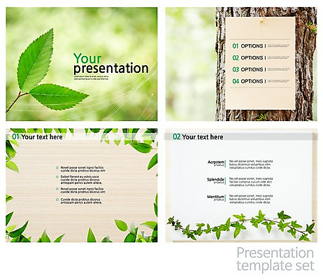 PSD 나무 식물 템플릿 편집 텍스트 자연 나뭇잎 사람없음 세트 프레젠테이션 문서템플릿 레이아웃 문서 제안서 이미지템플릿 잎 생태계 파일형식