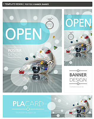 PSD 템플릿 배너 배너템플릿 잡화 패션 가로배너 ZIP 포스터 세로배너 백그라운드 조개 이벤트 사람없음 쇼핑 세트 현수막 반지 오픈 보석 진주 장신구 어패류 가로 세로 광석 파일형식