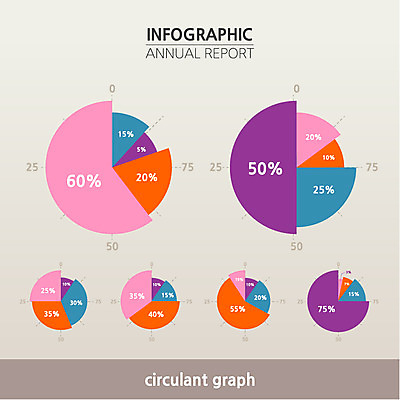 일러스트 통계 수치 그래프 사람없음 자료 인포그래픽 원형 보고서 제안서 원그래프 연혁 분석자료 국내일러스트 AI파일 도형 분석 파일형식 벡터
